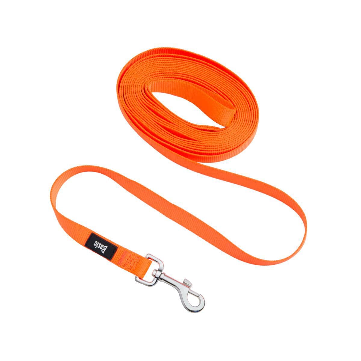Basic Training koulutusliina koiralle 5 m, oranssi – Basic