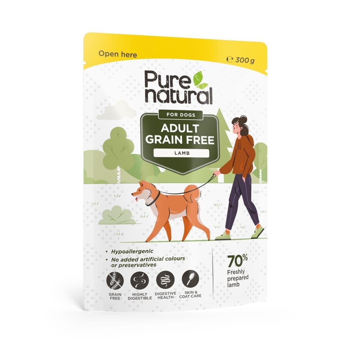 Purenatural Adult viljaton lammas 300 g – Purenatural