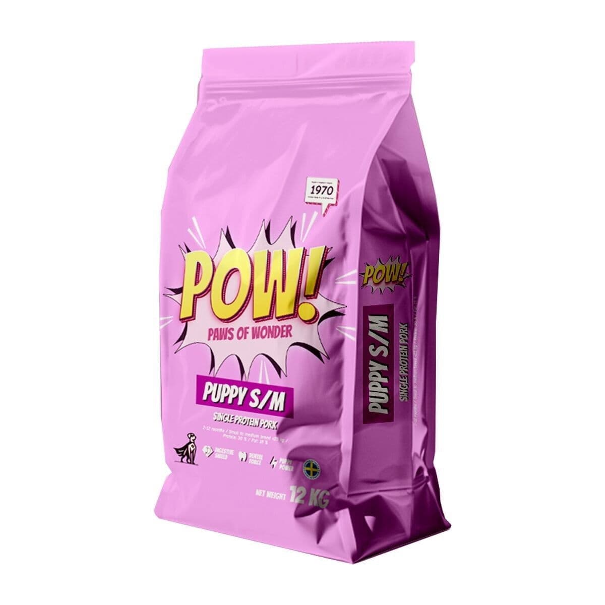 POW! Dog Puppy S/M Pork – POW!