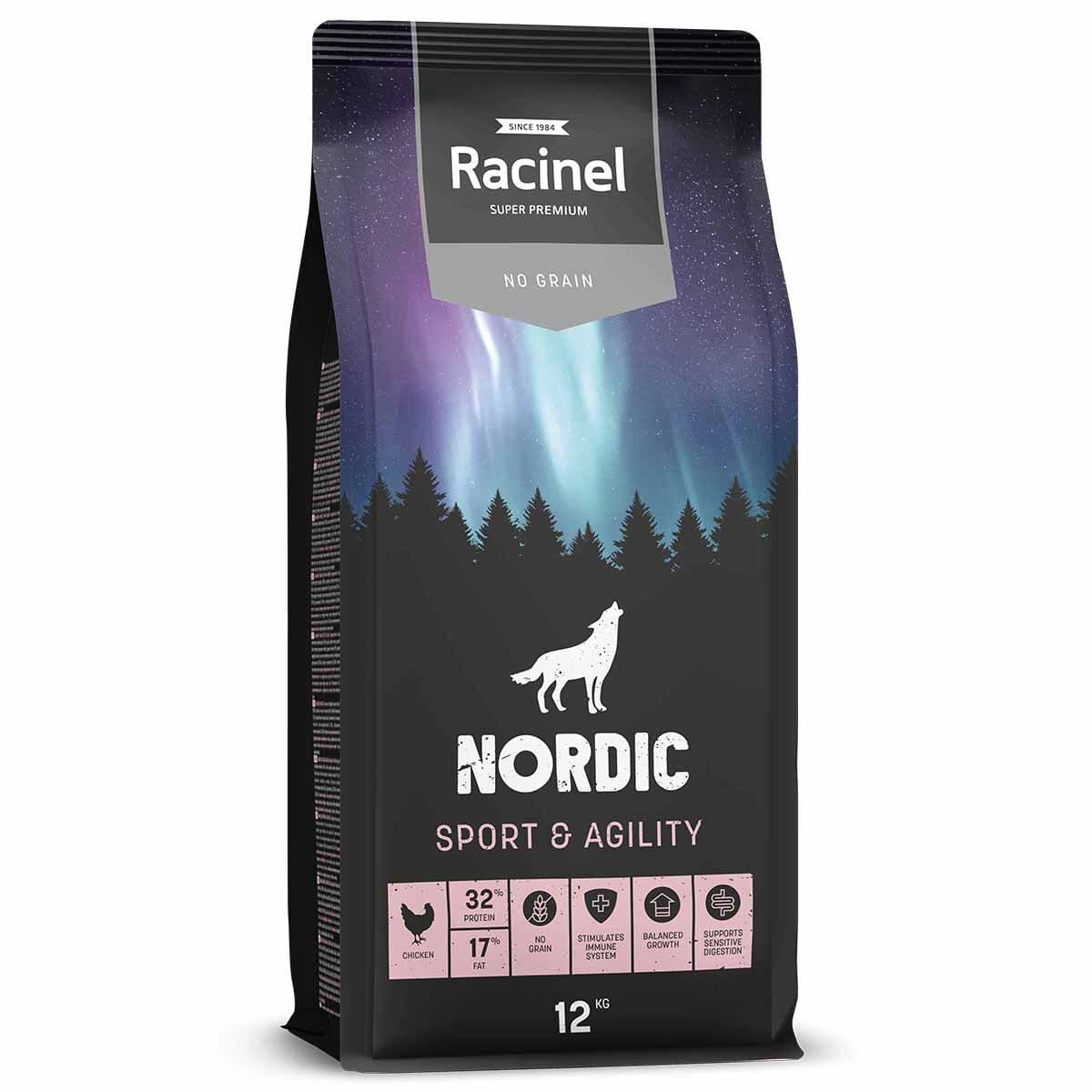 Racinel Nordic Sport & Agility Chicken 12kg – Racinel
