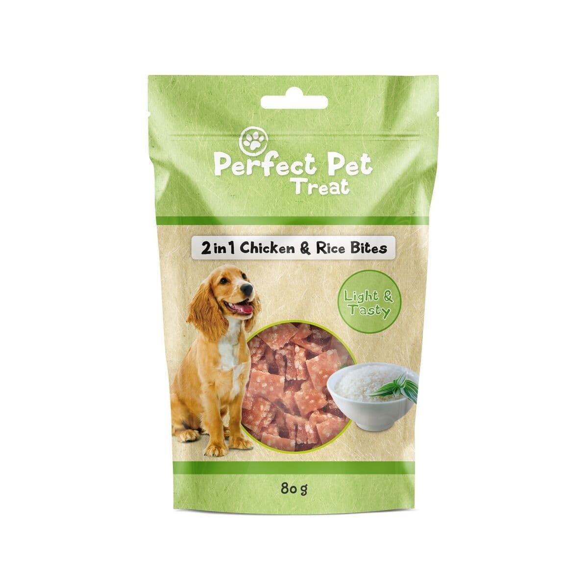 Perfect Pet 2in1 kana-riisipalat 80g – Perfect Pet