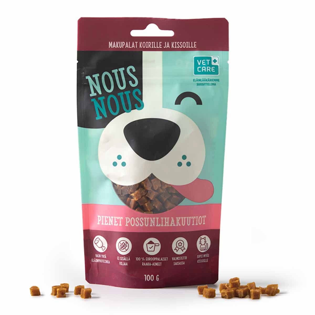 NousNous Pienet possunlihakuutiot 100g – NousNous