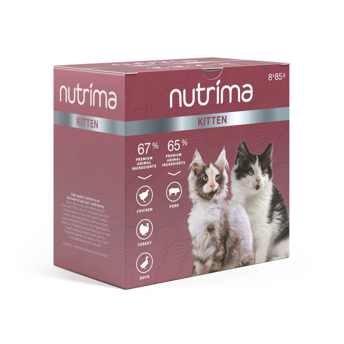 Nutrima Kitten Multipack 8 x 85 g – Nutrima