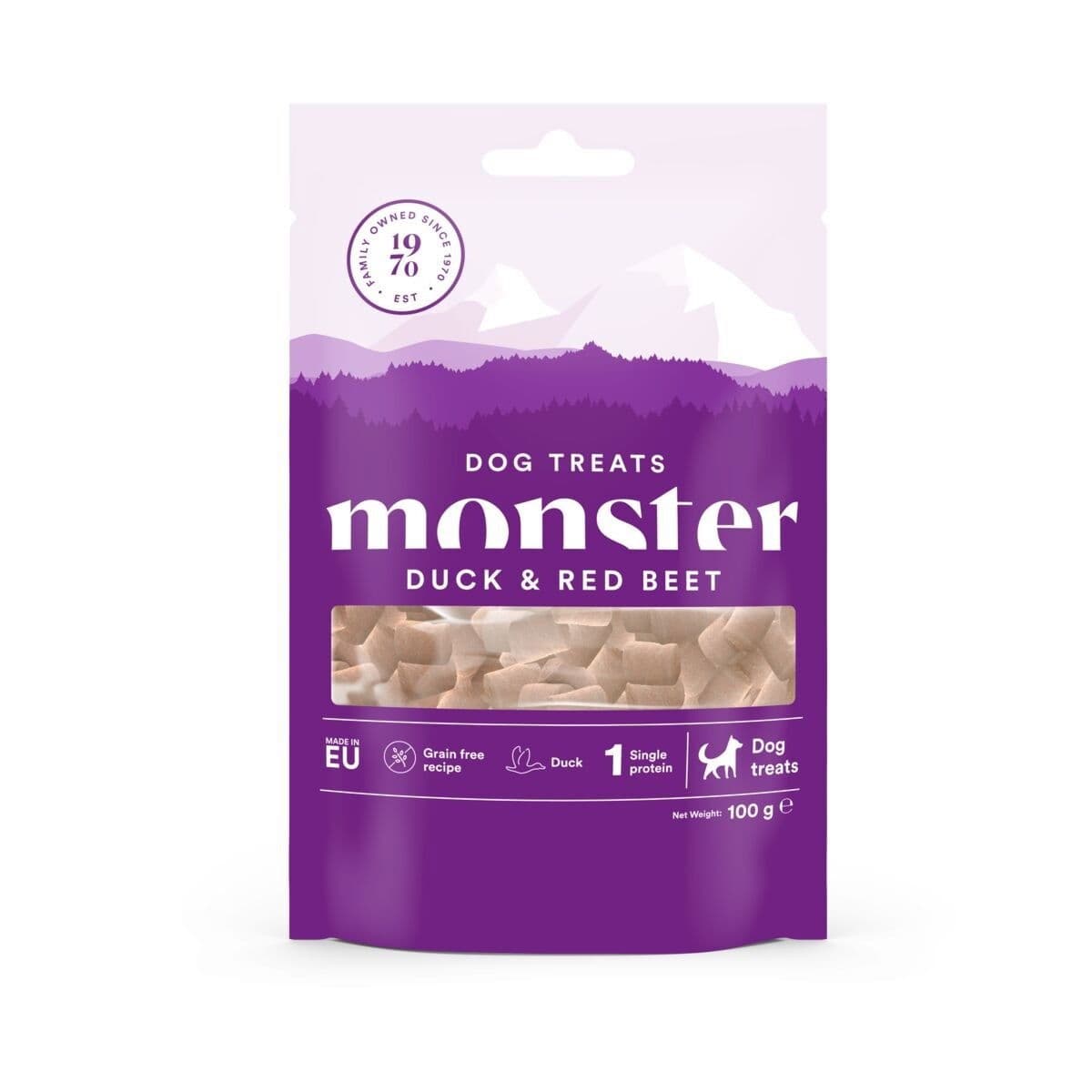 Monster ankkaherkku 100 g – Monster Pet Food