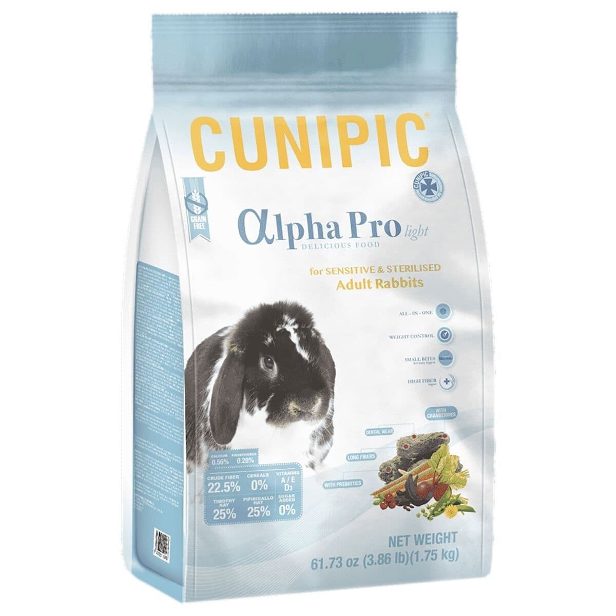 Cunipic Alpha Pro Light Rabbit 1,75kg – Cunipic