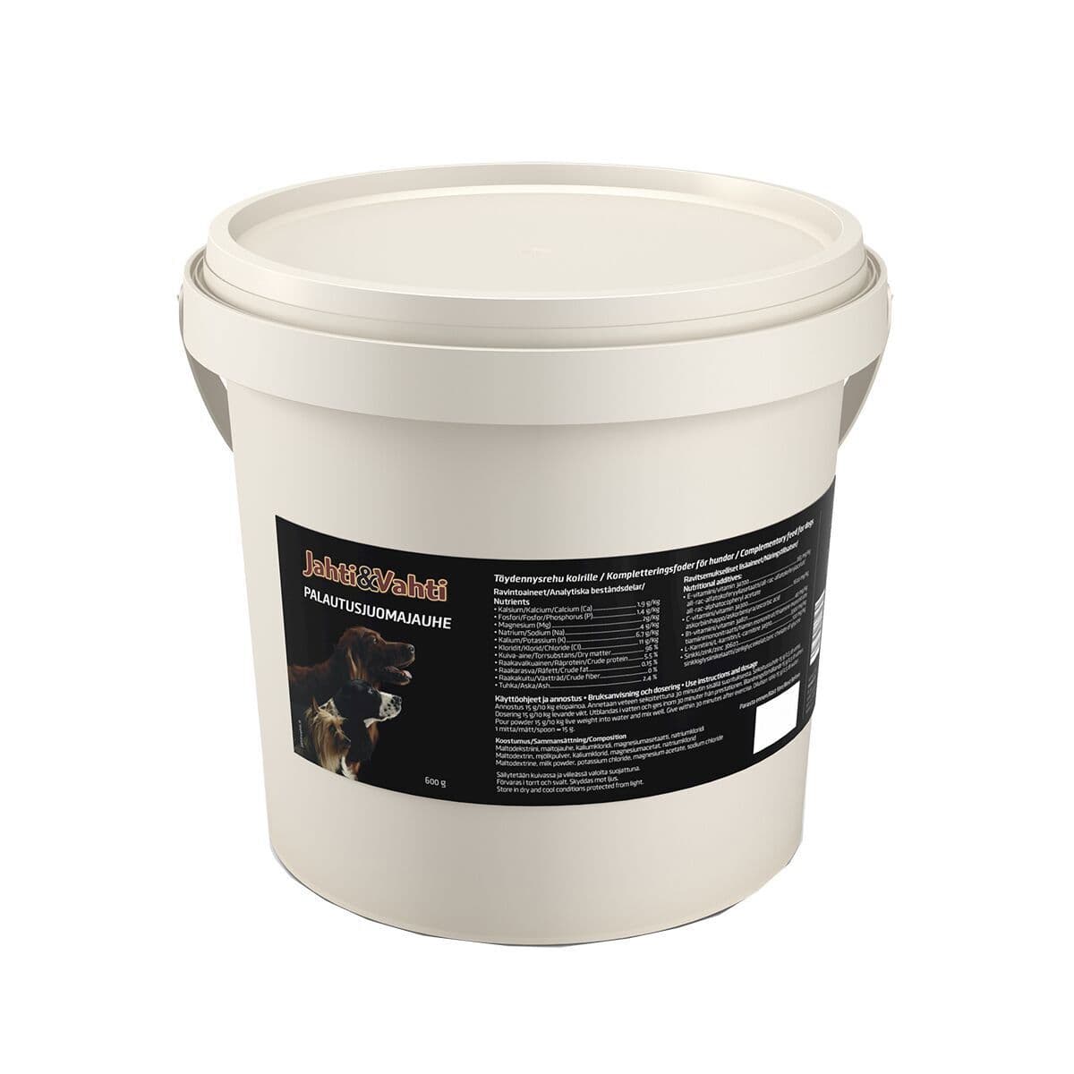 Jahti&Vahti Palautusjuomajauhe 600g – Jahti&Vahti