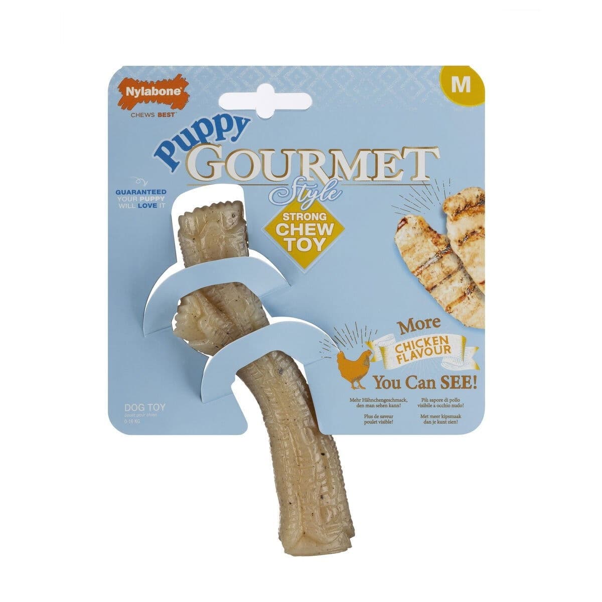 Nylabone Puppy Gourmet stick chicken S – Nylabone