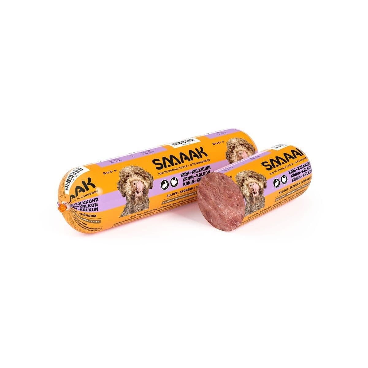 Koiran makkara SMAAK kani-kalkkuna 800 g – Smaak
