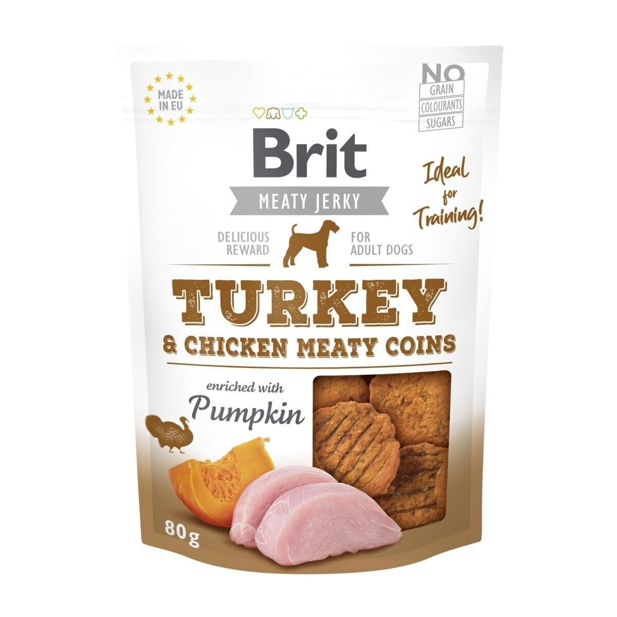 Brit Care Jerky Meaty Coins kalkkuna – Brit Care