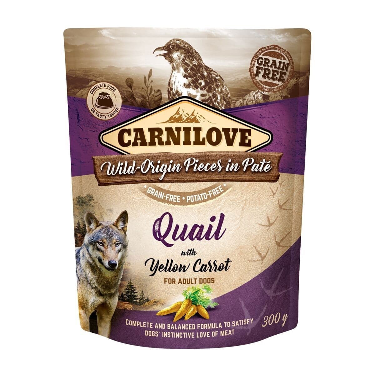 Carnilove Dog Pouch Viiriäinen 300g – Carnilove