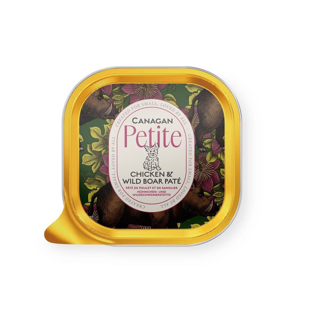 Canagan Petite kana- & villisikapatee 100 g – Canagan