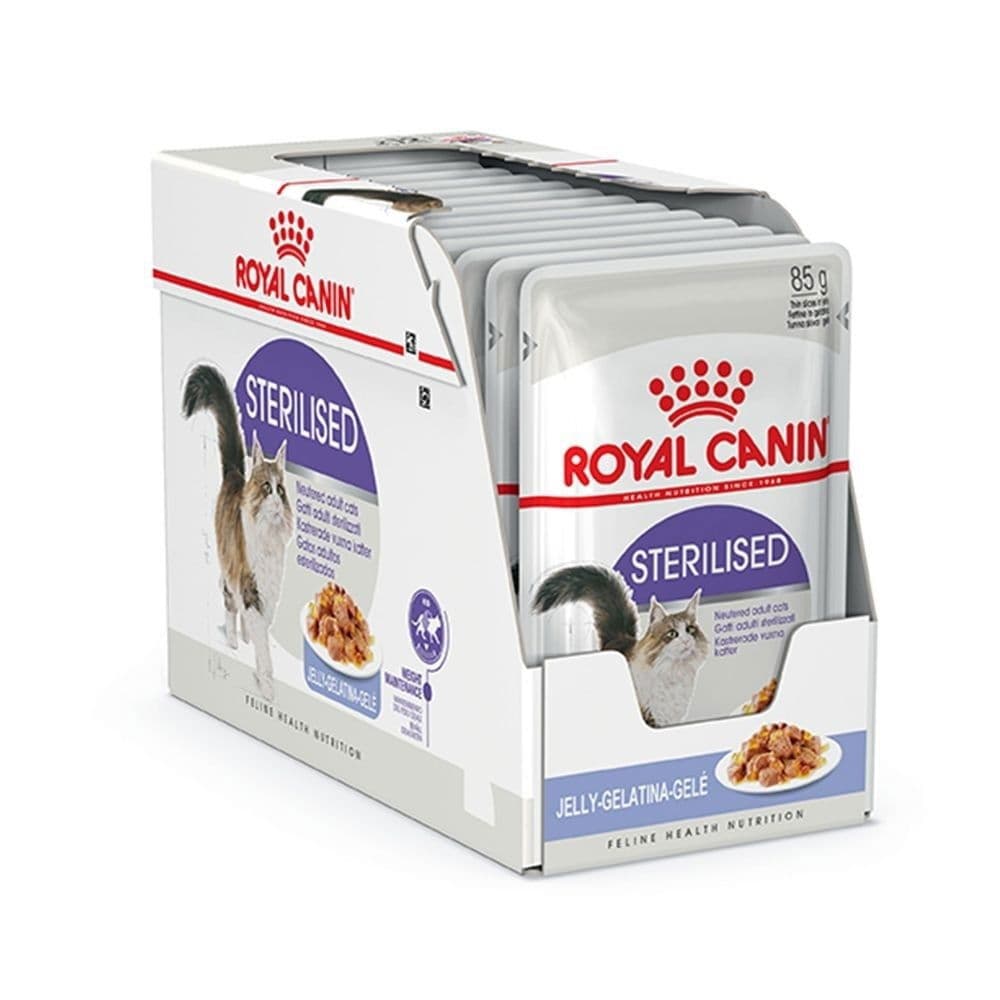 Royal Canin Sterilised Jelly, 12x85g – Royal Canin